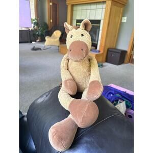 Jelly Cat Horse long limed stuff animal rare